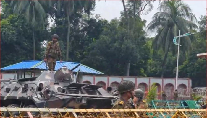 থমথমে বঙ্গভবন এলাকা, নিরাপত্তা জোরদার