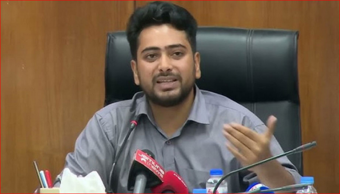 সড়কের নৈরাজ্যে পলিটিক্যাল প্রভাব জড়িত: নাহিদ ইসলাম