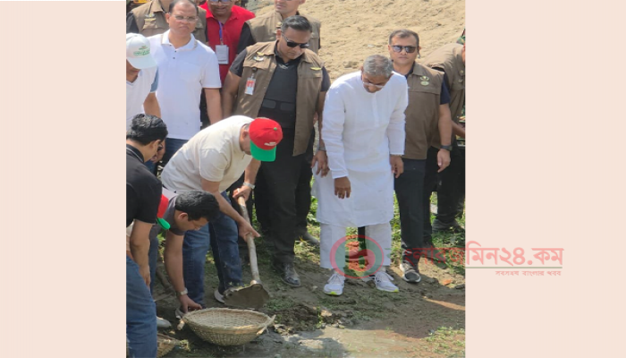 দিনাজপুরে খাল খনন কর্মসূচির উদ্বোধন করলেন প্রধানমন্ত্রী তারেক রহমান
