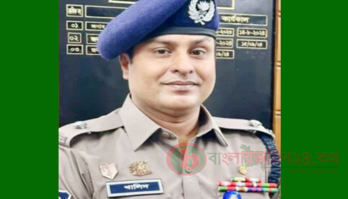 উত্তরা পশ্চিম থানায় নতুন ওসি হিসেবে যোগদান করলেন মোহাম্মদ খালিদ মনসুর